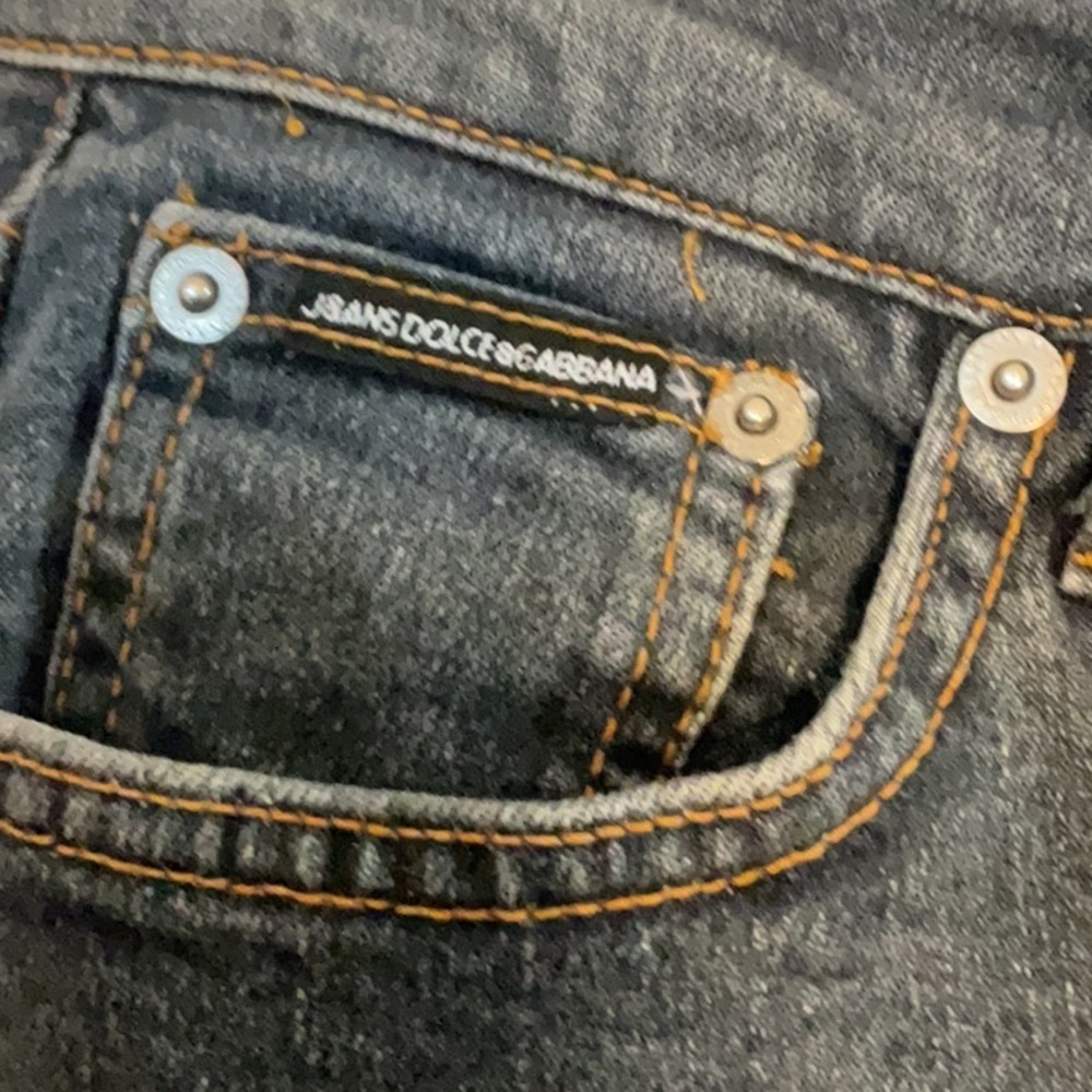 Dolce & Gabbana vintage cropped jeans size 29 - Picture 2 of 7